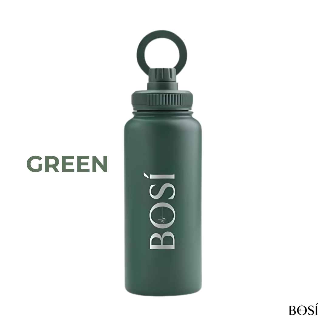 BOSì 32oz Thermal Bottle with Phone Holder