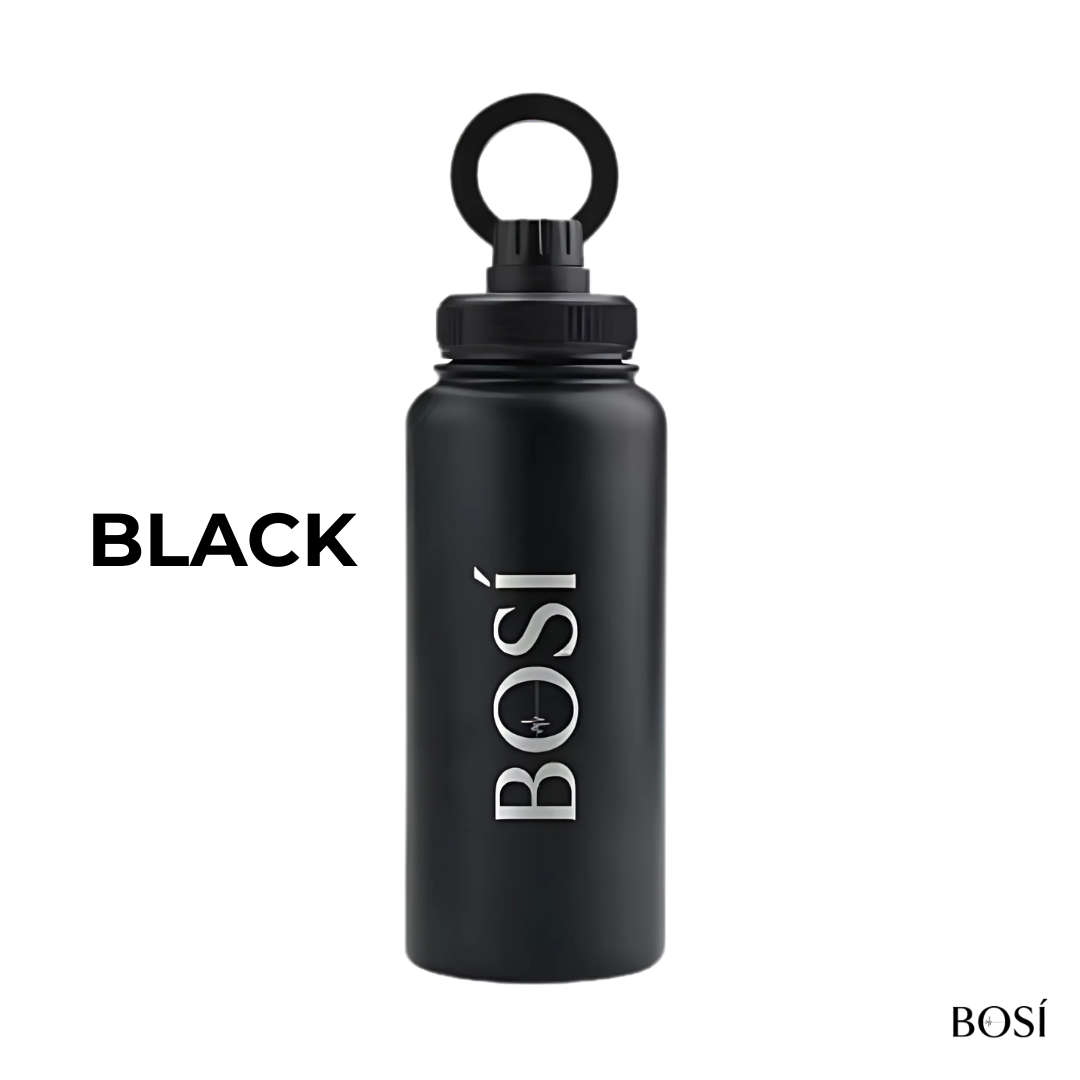 BOSì 32oz Thermal Bottle with Phone Holder