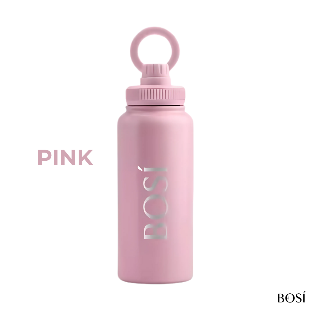 BOSì 32oz Thermal Bottle with Phone Holder